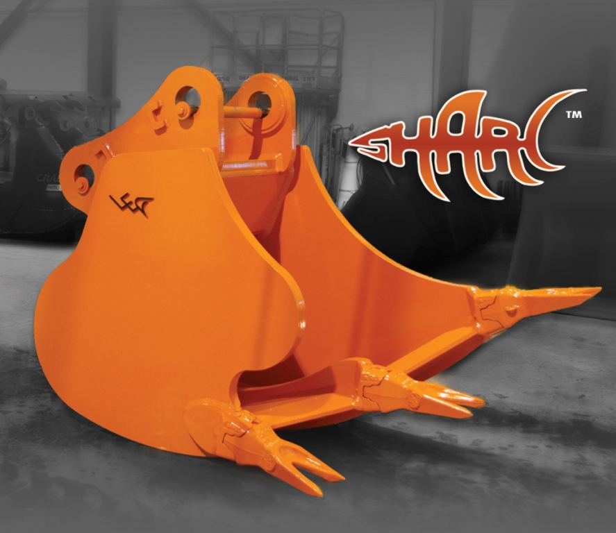 Hi-Cap Multi-Ripper SHARC Bucket